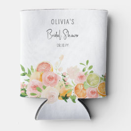 Citrus Bloemige Bruiloftstropical fel Blikjeskoeler