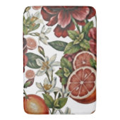 Citrus Bloemrijke zomer Badmat (Voorkant Verticaal)