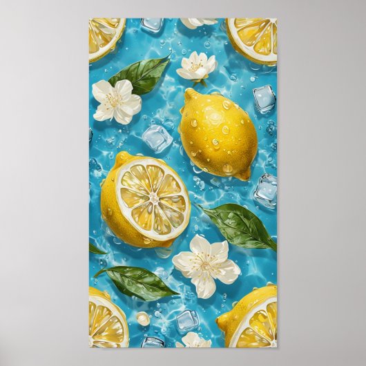Citrus Bloesem Frisheid Poster (Voorkant)