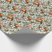  Citrus Bloom Pattern Cadeaupapier (Hoek)