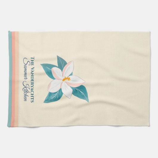 Citrus Blossom & Coastal Theedoek (Horizontaal)