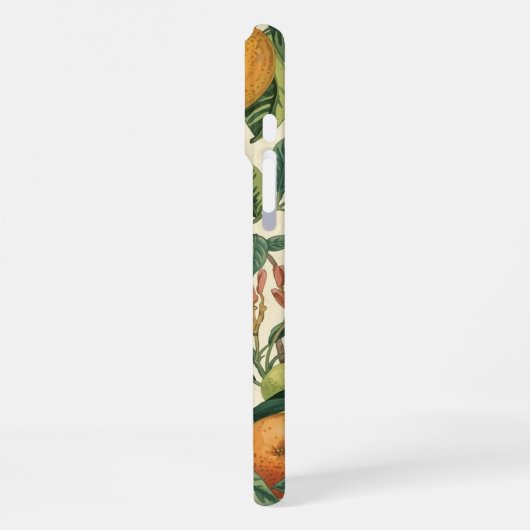 Citrus Blossom Garden Seamless Pattern iPhone Hoesje (Linkerkant)