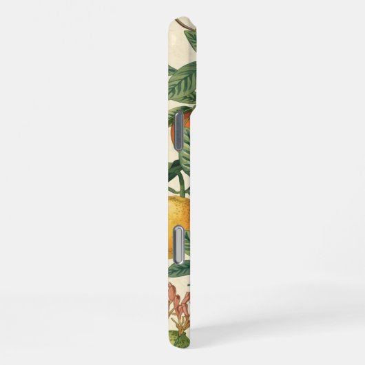 Citrus Blossom Garden Seamless Pattern iPhone Hoesje (Rechterkant)