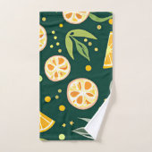 Citrus Boho Handdoekenset Bad Handdoek (Handdoek)