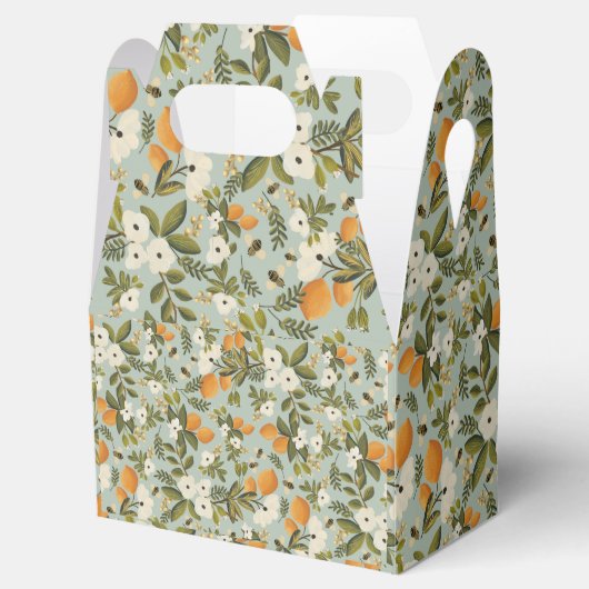  Citrus Botanical Gift Box Bedankdoosjes (Geopend)