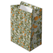  Citrus Botanische Gift Bag Medium Cadeauzakje (Voorkant Gekanteld)