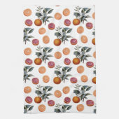 Citrus botanische print theedoek (Verticaal)