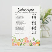 Citrus Bride of Groom game volledig bewerkbaar met Kaart (Staand voorkant)