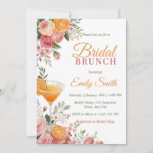 Citrus Bruidsbrunch Uitnodiging Template, Citrus (Voorkant)