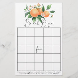 Citrus - Bruiloft bingo spel