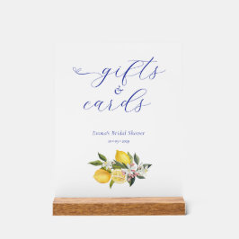 Citrus Bruiloft Feestcadeaus Kaartjes Tafel Sign Acryl Bord