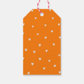 Citrus Bruiloftsfeest Sinaasappel Fruit Favor Cadeaulabel (Achterkant)