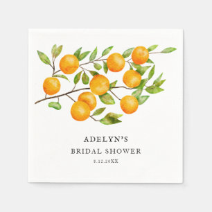 Citrus Bruiloftsfeest Zomer Servet