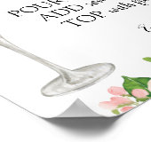 Citrus Bubble Bar Drink Sign Poster (Hoek)