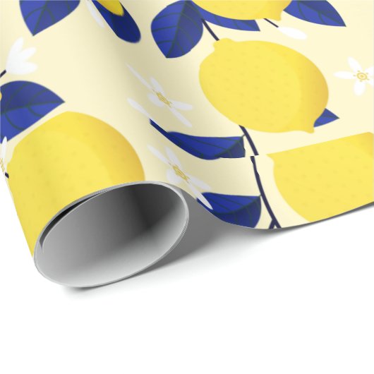 Citrus Cadeaupapier (Rol Hoek)