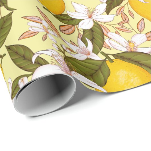 Citrus Cadeaupapier (Rol Hoek)