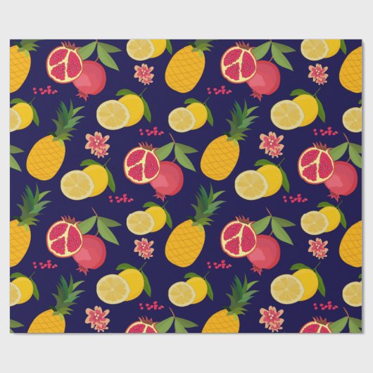 Citrus Cadeaupapier (Vlak)
