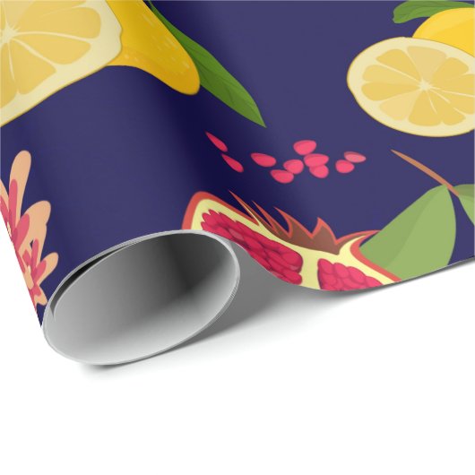 Citrus Cadeaupapier (Rol Hoek)