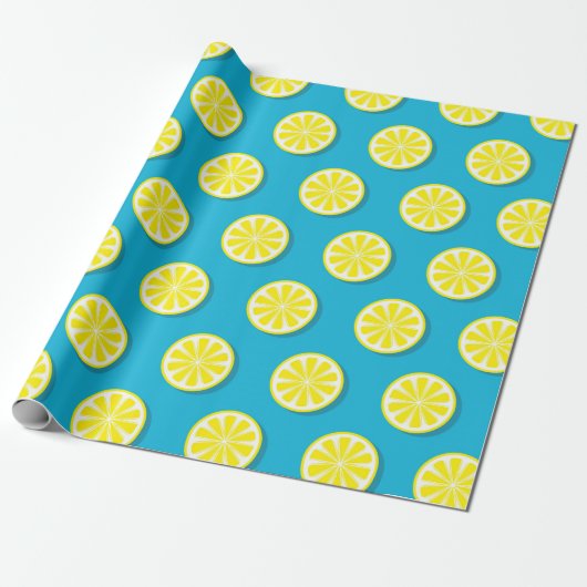 Citrus Cadeaupapier (Uitgerold)