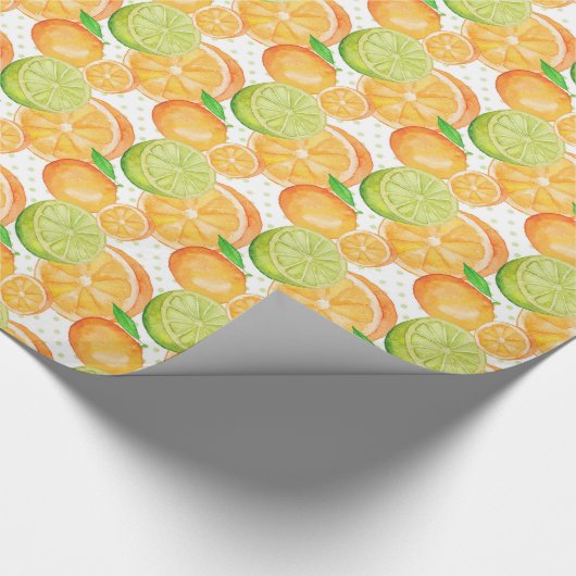 Citrus Cadeaupapier (Hoek)