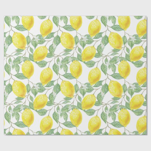 Citrus Cadeaupapier (Vlak)