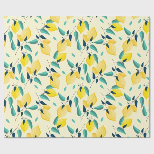 Citrus Cadeaupapier (Vlak)