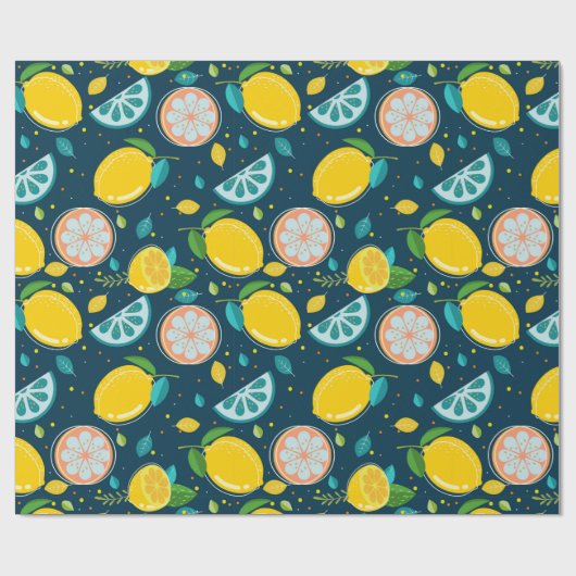 Citrus Cadeaupapier (Vlak)