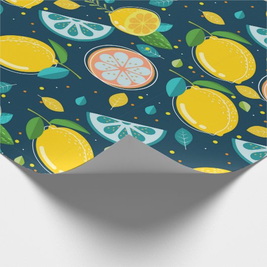Citrus Cadeaupapier (Hoek)