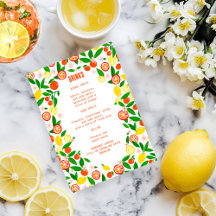 Citrus Celebration CUSTOM DRINKEN Zomerfruit