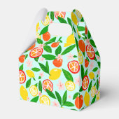 Citrus Celebration Lemons Oranges Bridal Shower Bedankdoosjes (Voorkant Zijde)