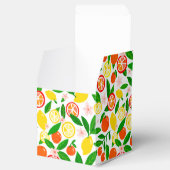 Citrus Celebration Lemons Oranges Bridal Shower Bedankdoosjes (Geopend)