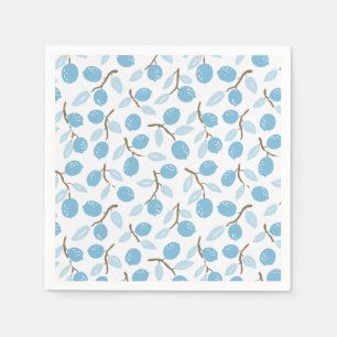 Citrus Charm Blue Servet