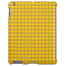 Citrus Check iPad-draagtas Case-Mate iPhone Case