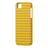 Citrus Check iPhone case (Achterkant Links)