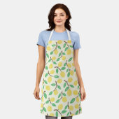 Citrus Chef geel groen Schort (Gedragen)