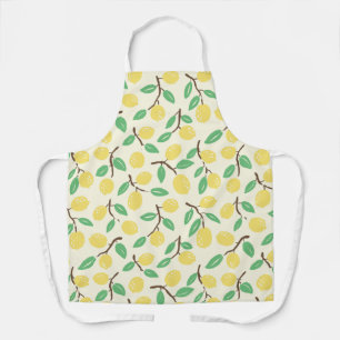 Citrus Chef geel groen Schort