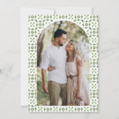 Citrus Citroen Boom Foto Bruiloft Save The Date (Achterkant)