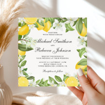 Citrus Citroen Boomgaard All-in-One Bruiloft