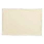 Citrus citroen geel tropisch fruit patroon kussensloop (Achterkant)