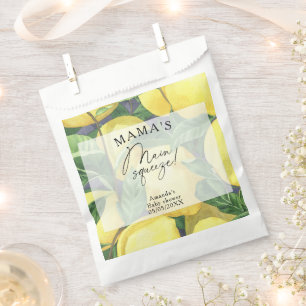 Citrus Citroen - Mama's belangrijkste kneep baby s Bedankzakje