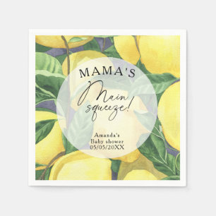 Citrus Citroen - Mama's main squeeze baby shower Servet