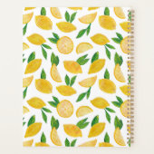 Citrus citroen patroon 2026 planner (Achterkant)