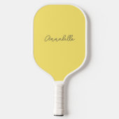 Citrus citroen patroon pickleball paddle (Achterkant)
