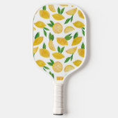 Citrus citroen patroon pickleball paddle (Achterkant)