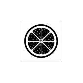 Citrus, Citroen, Sinaasappel, Fruit  Rubberstempel (Afrduk)