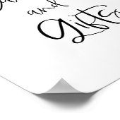 Citrus citroen thema kaarten en cadeaus bord poster (Hoek)