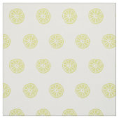 Citrus/citroenbedrukte stof (Swatch)