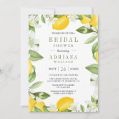 Citrus Citroenboomgaard Foto Bruiloft Feest Kaart (Voorkant)