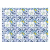 Citrus, citroenen, middellandse zee, kort tafelkleed (Voorkant (Horizontaal))