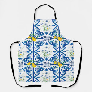 Citrus, citroenen, middellandse zee schort